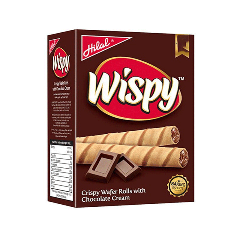 HILAL WISPY CRISPY WAFER CHOCOLATE 24`S